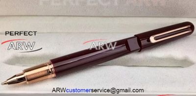 Perfect Replica Montblanc M Marc Newson Fakes Pen - Red Rollerball Pen
